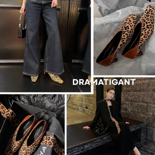 Pointed Court Shoes